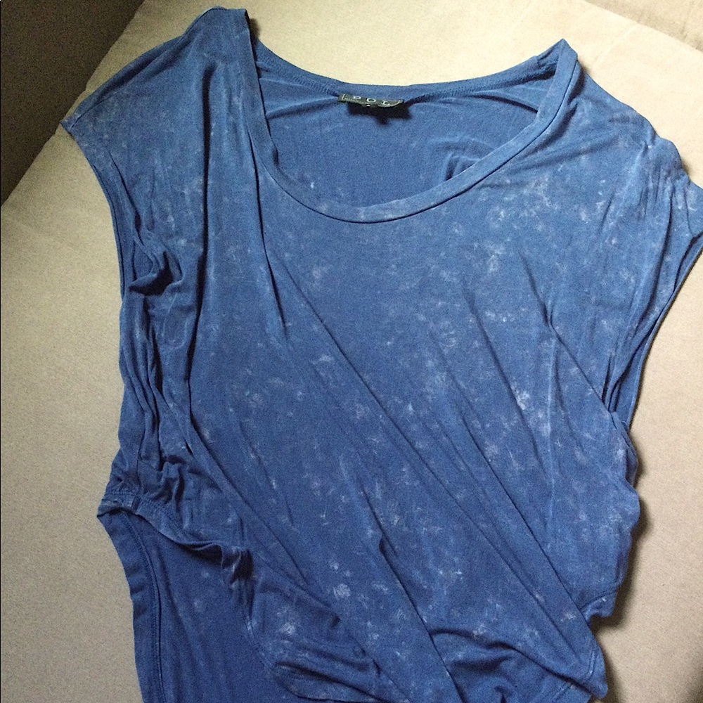 POL Draped Tee Top - Picture 5 of 8